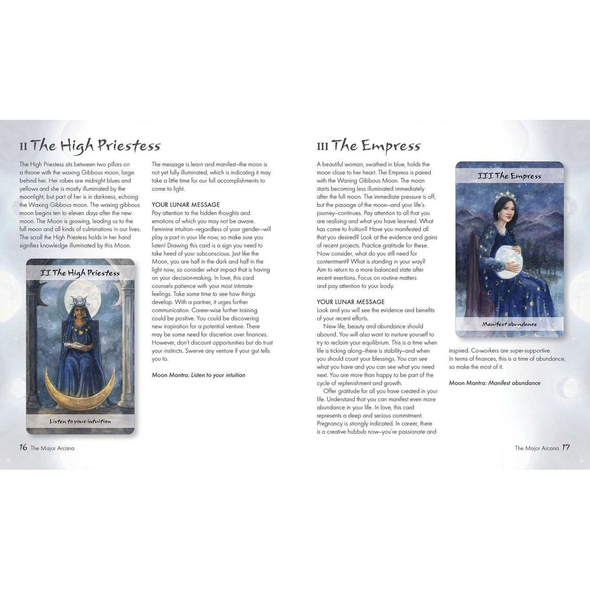 Lunar Tarot by Jayne Wallace | 78-Card Moon Tarot Deck & Guidebook