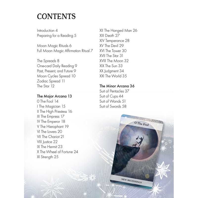 Moon & Stars Tarot by Jayne Wallace – Celestial Tarot Deck