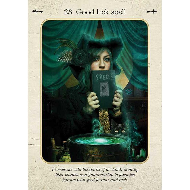 Kitchen Witch Oracle by Jena Dellagrottaglia – A Spellbinding Deck of Herbal Wisdom & Elemental Magic