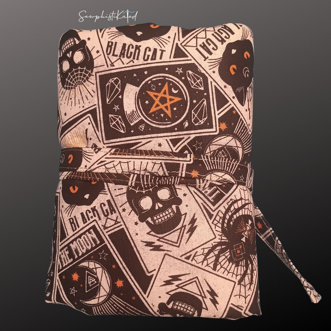 Black Cat Tarot & Divination Deck Wrap, Reading Mat & Altar Cloth
