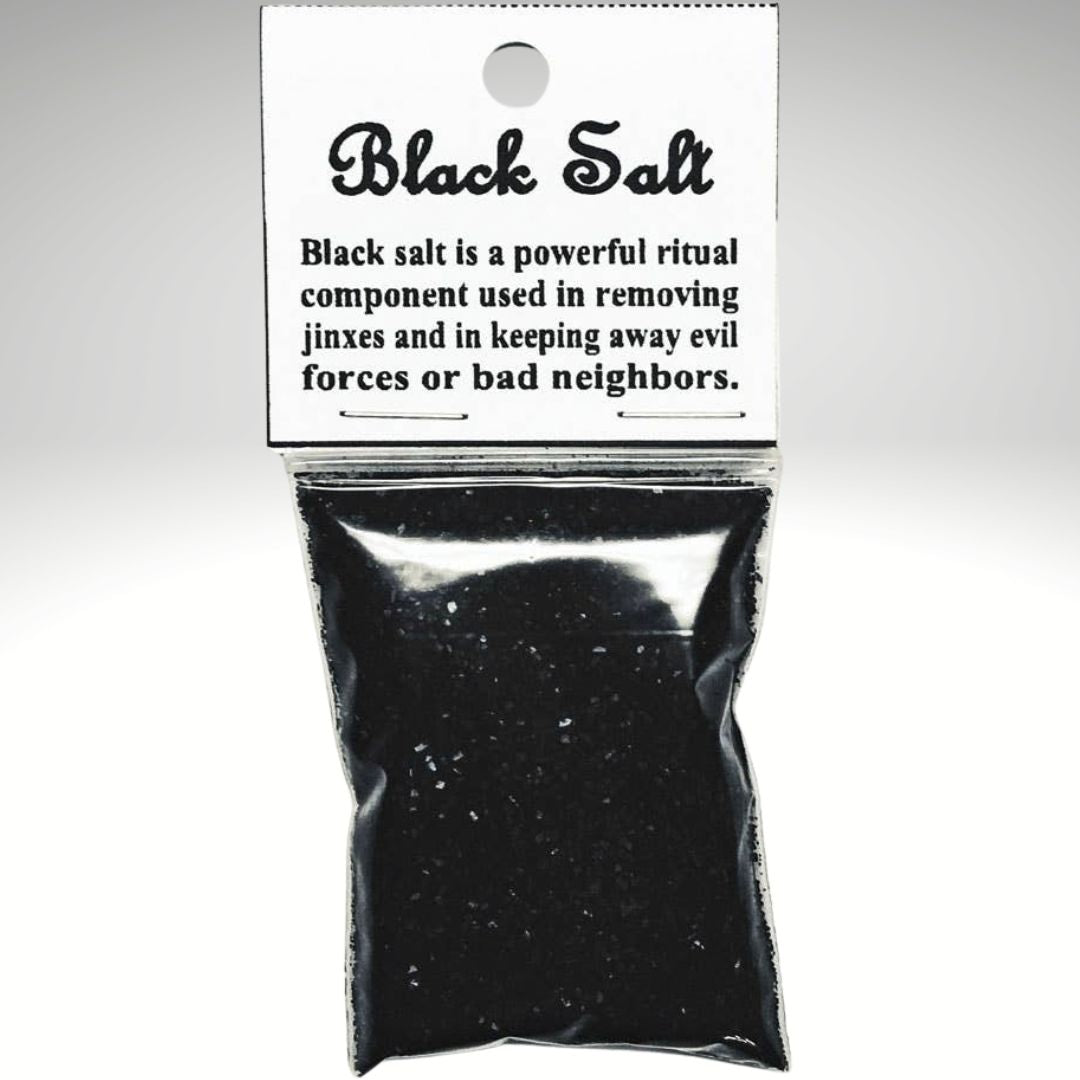 Black Salt | Protection, Banishing & Uncrossing Ritual Salt