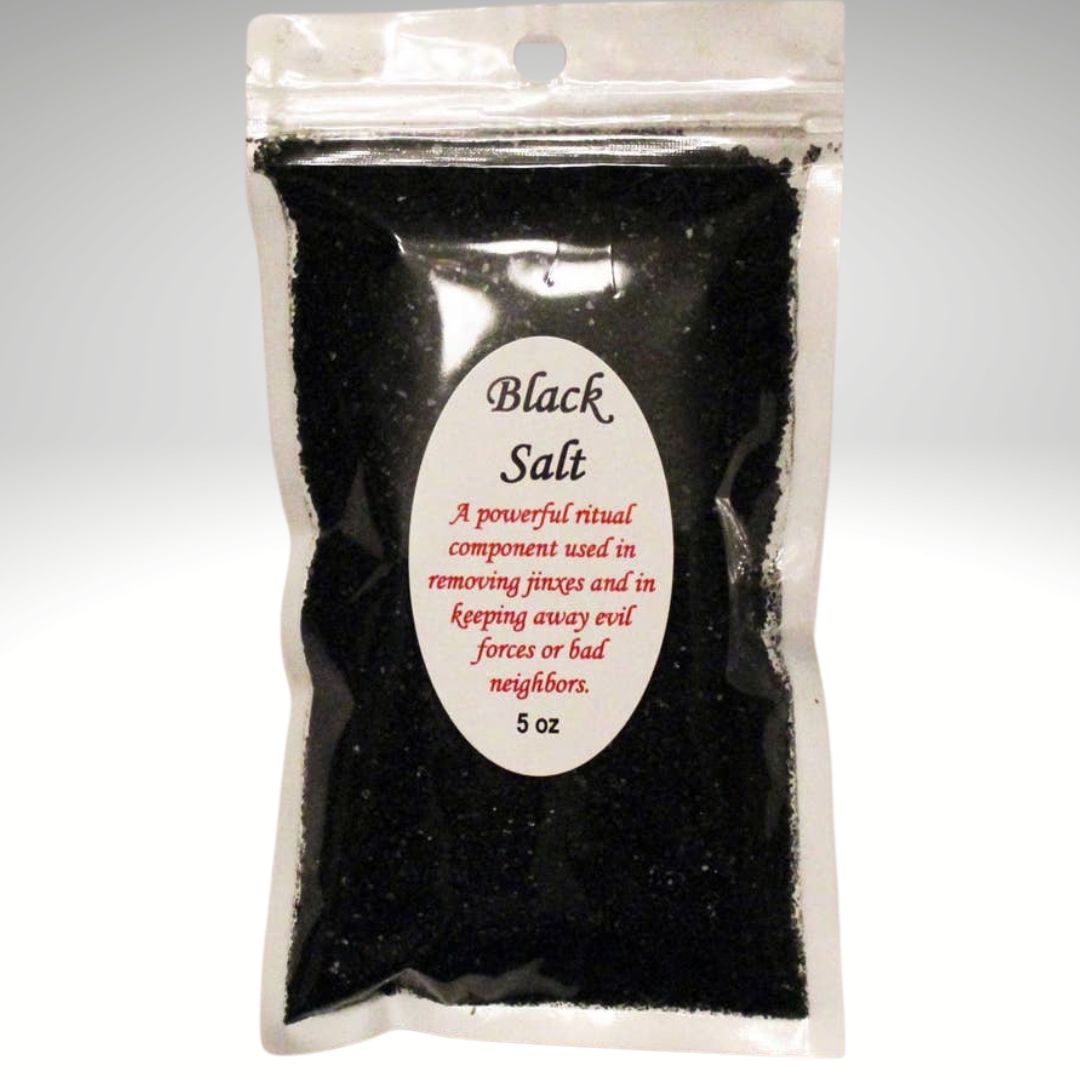 Black Salt | Protection, Banishing & Uncrossing Ritual Salt