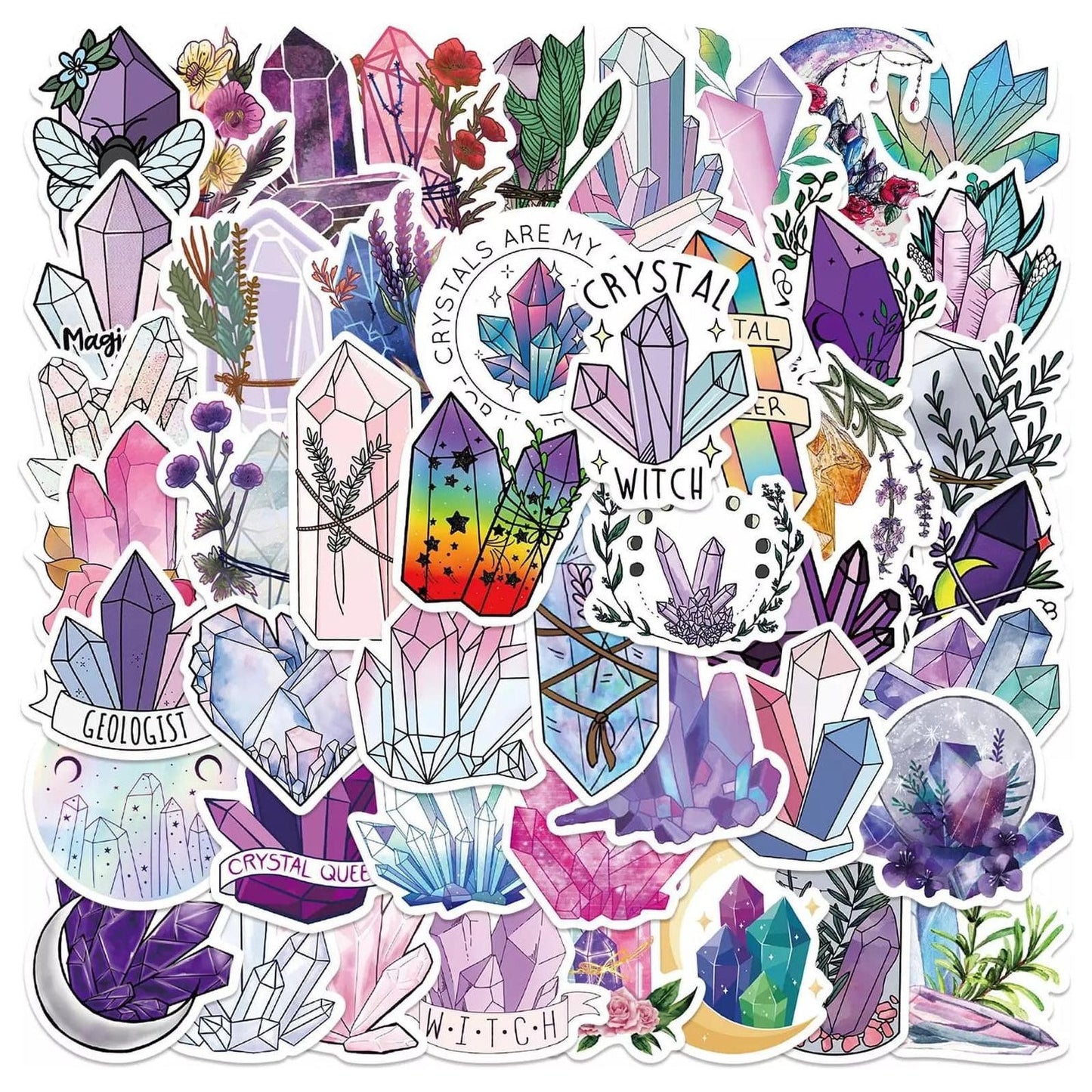 Crystals Stickers