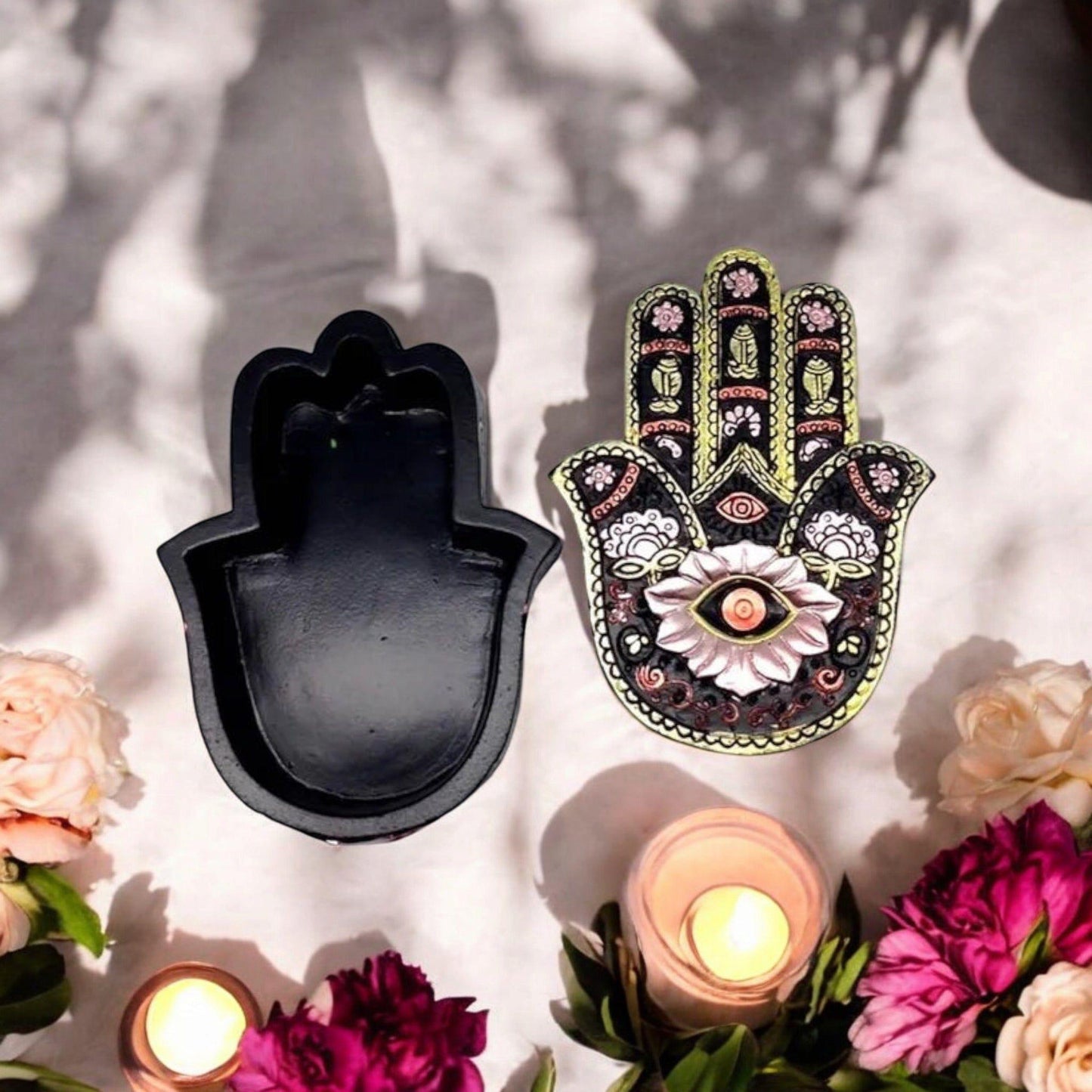 Hamsa Hand Trinket Box