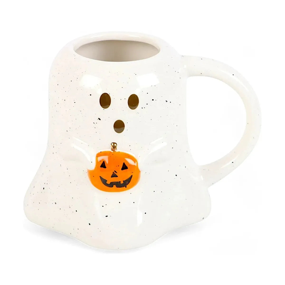 Ghost with Pumpkin Mug