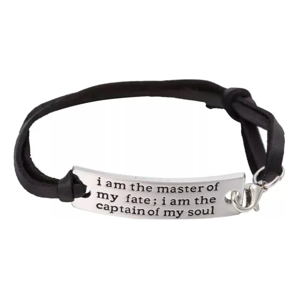 I am the Master & Captain Inspirational Bracelet