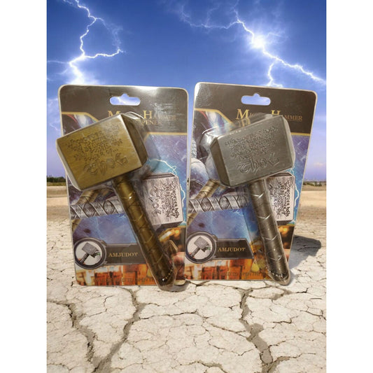Mjölnir Bottle Opener – Worthiness Engraved Hammer (Gold or Silver Tone)