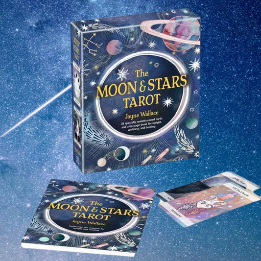 Moon & Stars Tarot by Jayne Wallace – Celestial Tarot Deck
