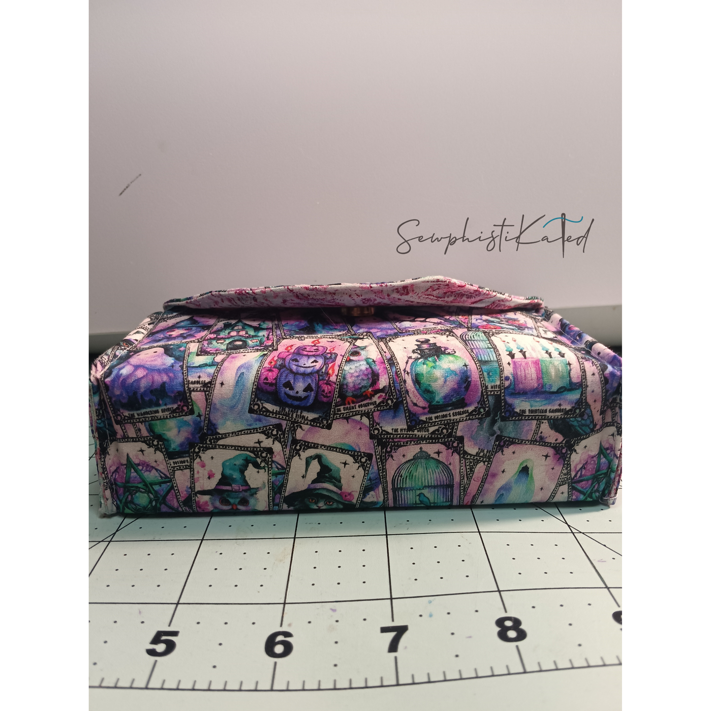 Mystic Pink Tarot Deck Case – Structured Witchy Card & Guidebook Holder