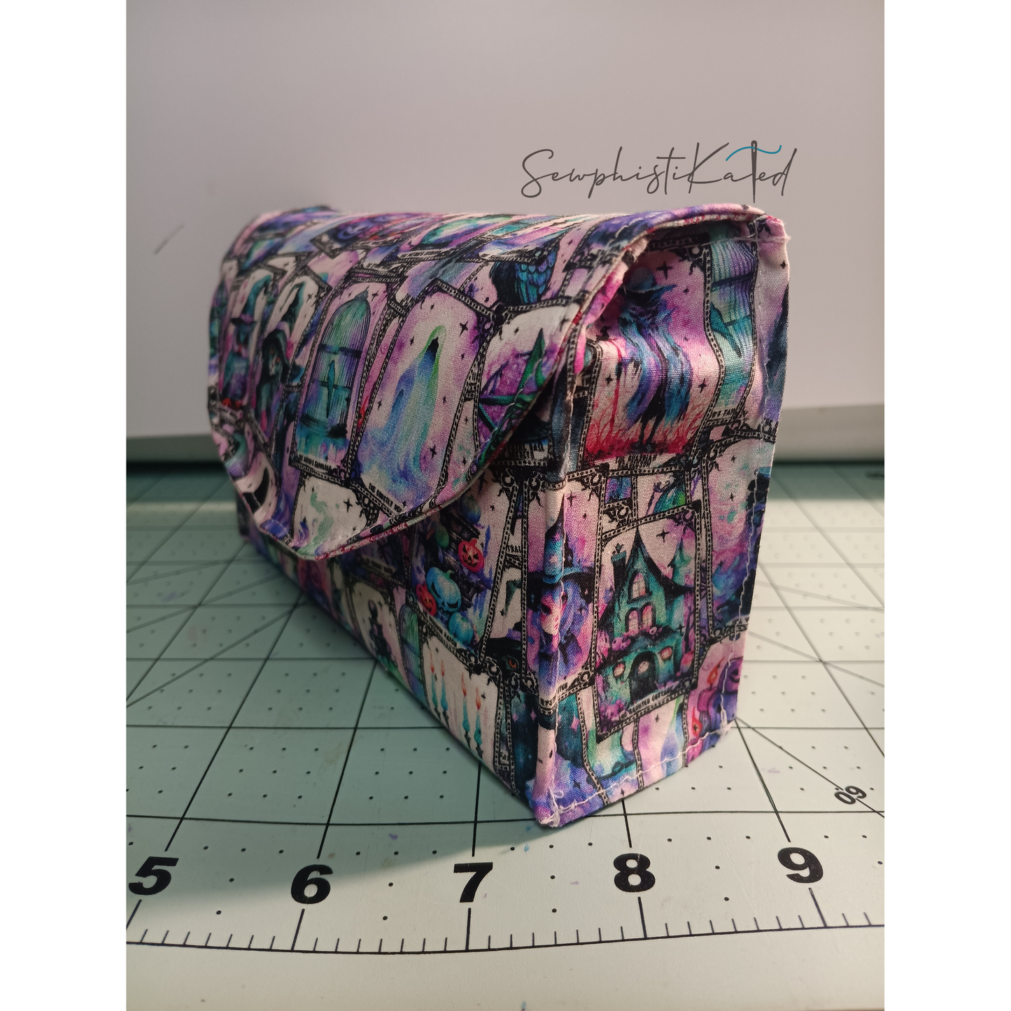 Mystic Pink Tarot Deck Case – Structured Witchy Card & Guidebook Holder