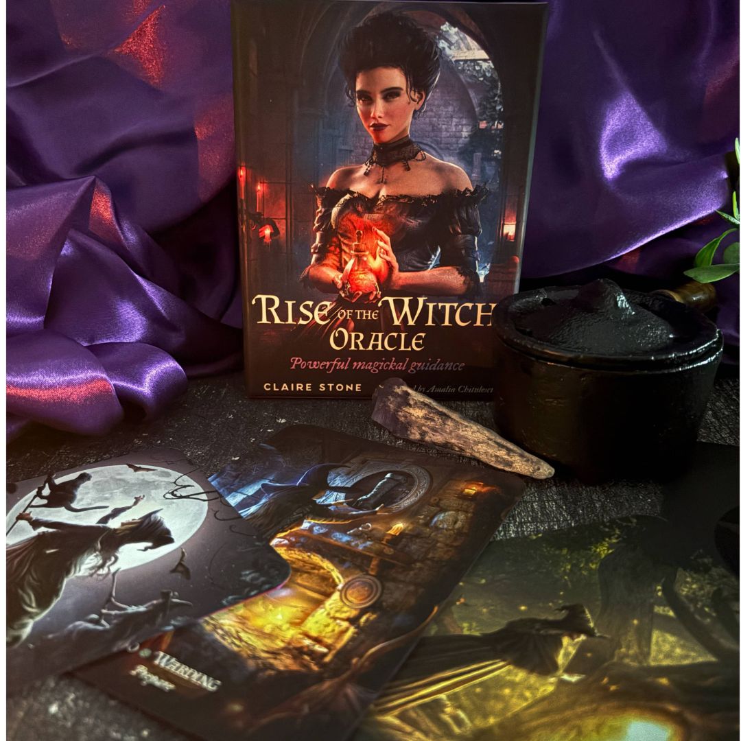 Rise of the Witch Oracle Deck by Claire Stone – Pendle Witch Divination Cards