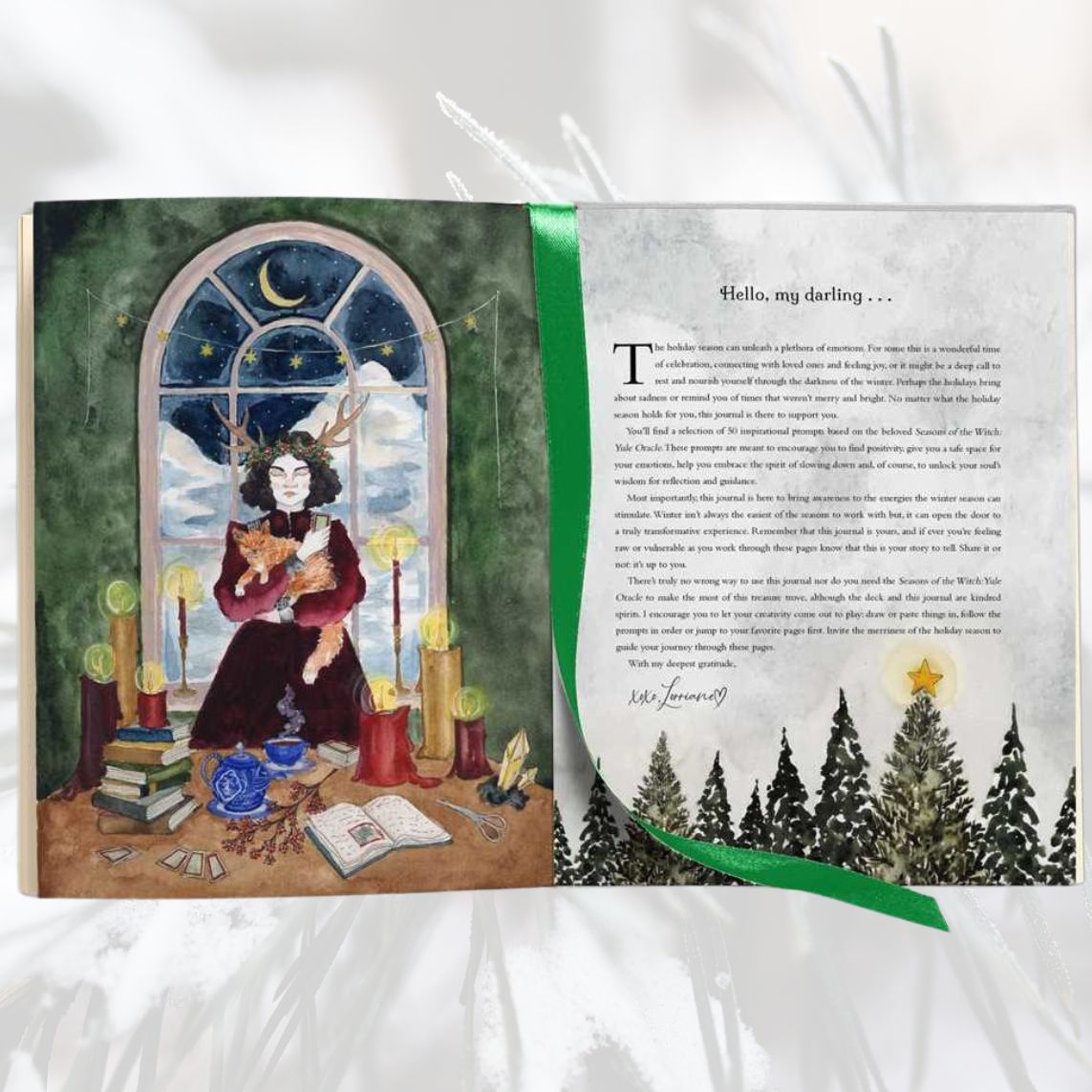 Seasons of the Witch: Yule Guided Journal by Lorriane Anderson