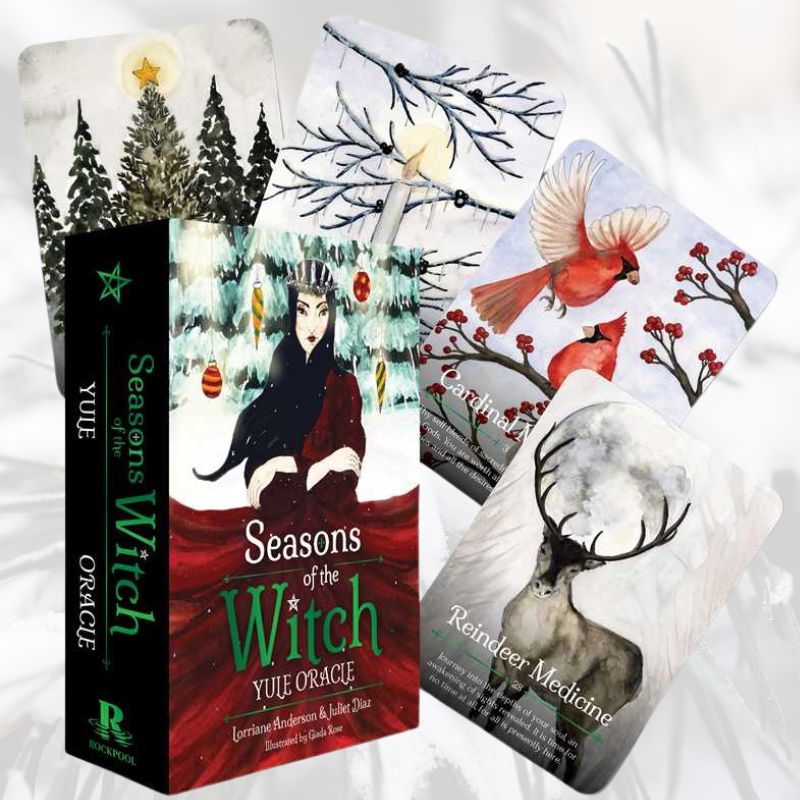 Seasons of the Witch: Yule Oracle Deck by Lorriane Anderson