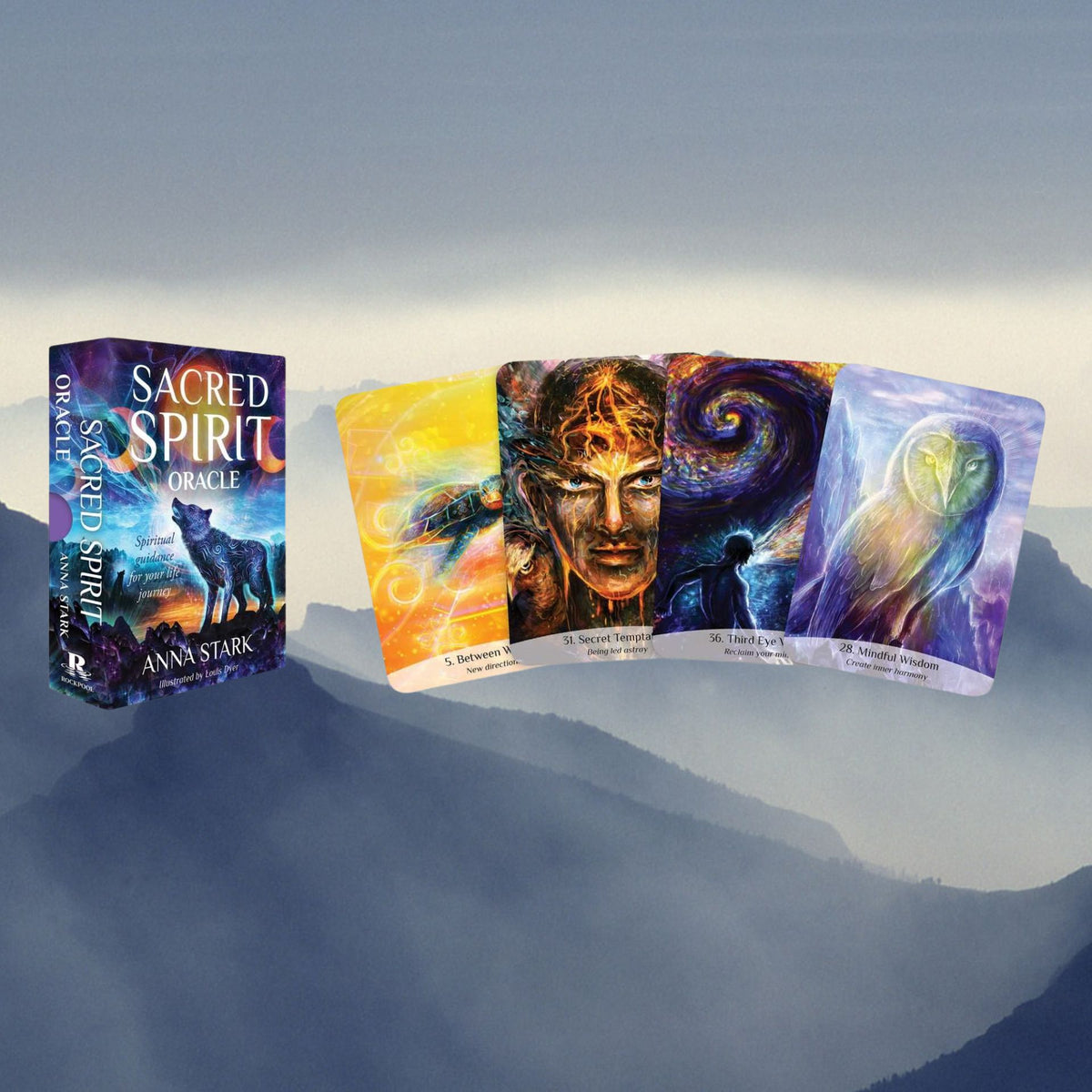 Sacred Spirit Oracle Cards for Intuition & Spiritual Guidance