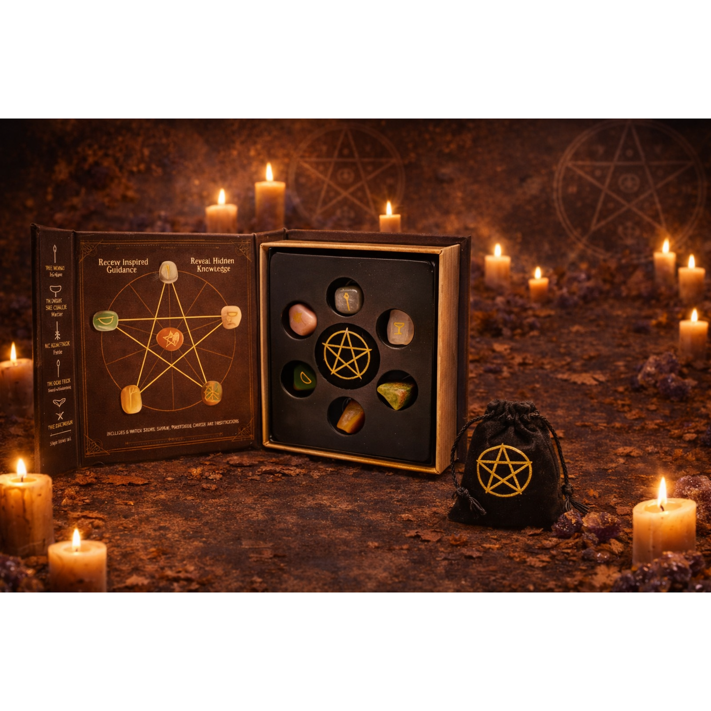 Raven Le Paige Salem's Spell Wellness Witch Stones – For Guidance & Knowledge