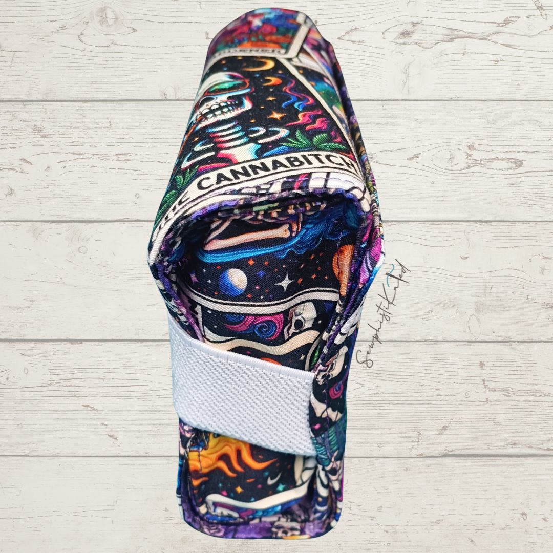 Cosmic Skeleton Wraparound Tarot & Oracle Deck Case + Reading Mat