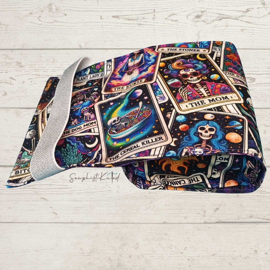Cosmic Skeleton Wraparound Tarot & Oracle Deck Case + Reading Mat