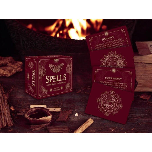Spells Pocket Deck by Lorriane Anderson – Easy Everyday Magic for Love, Money, Peace & More