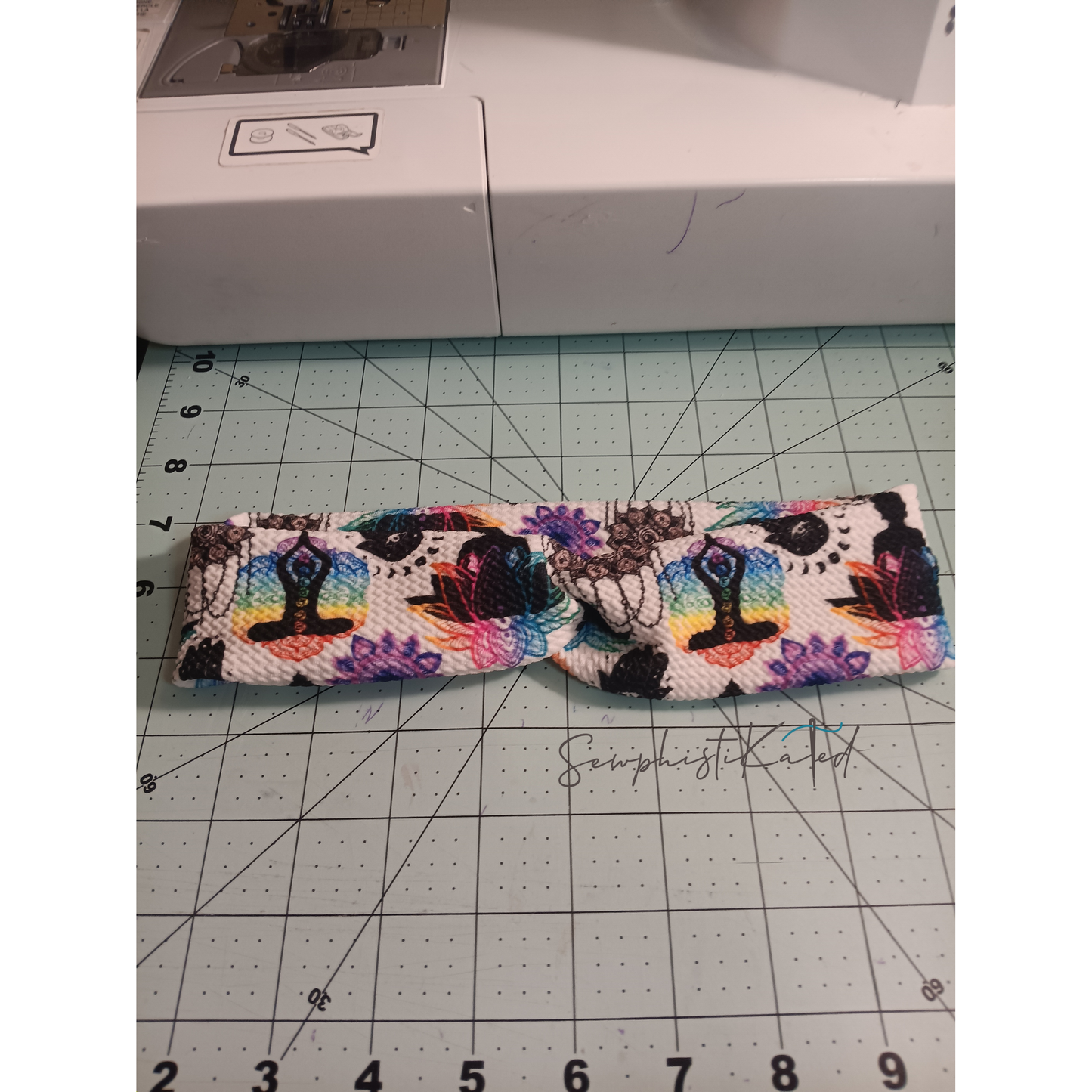 Spiritual Print Headbands & Scrunchies – Meditation, Mandala, Hamsa & Moon Phase Hair Accessories