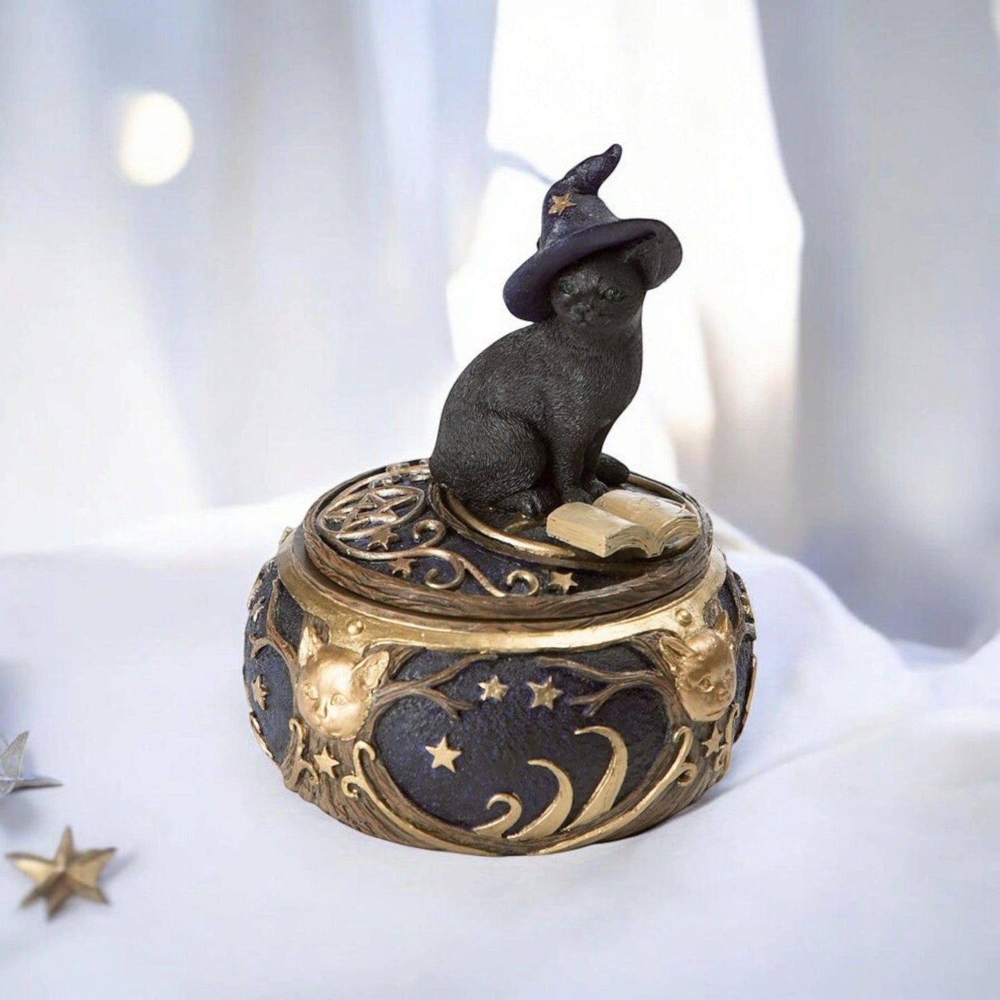 Magical Cat Trinket Box