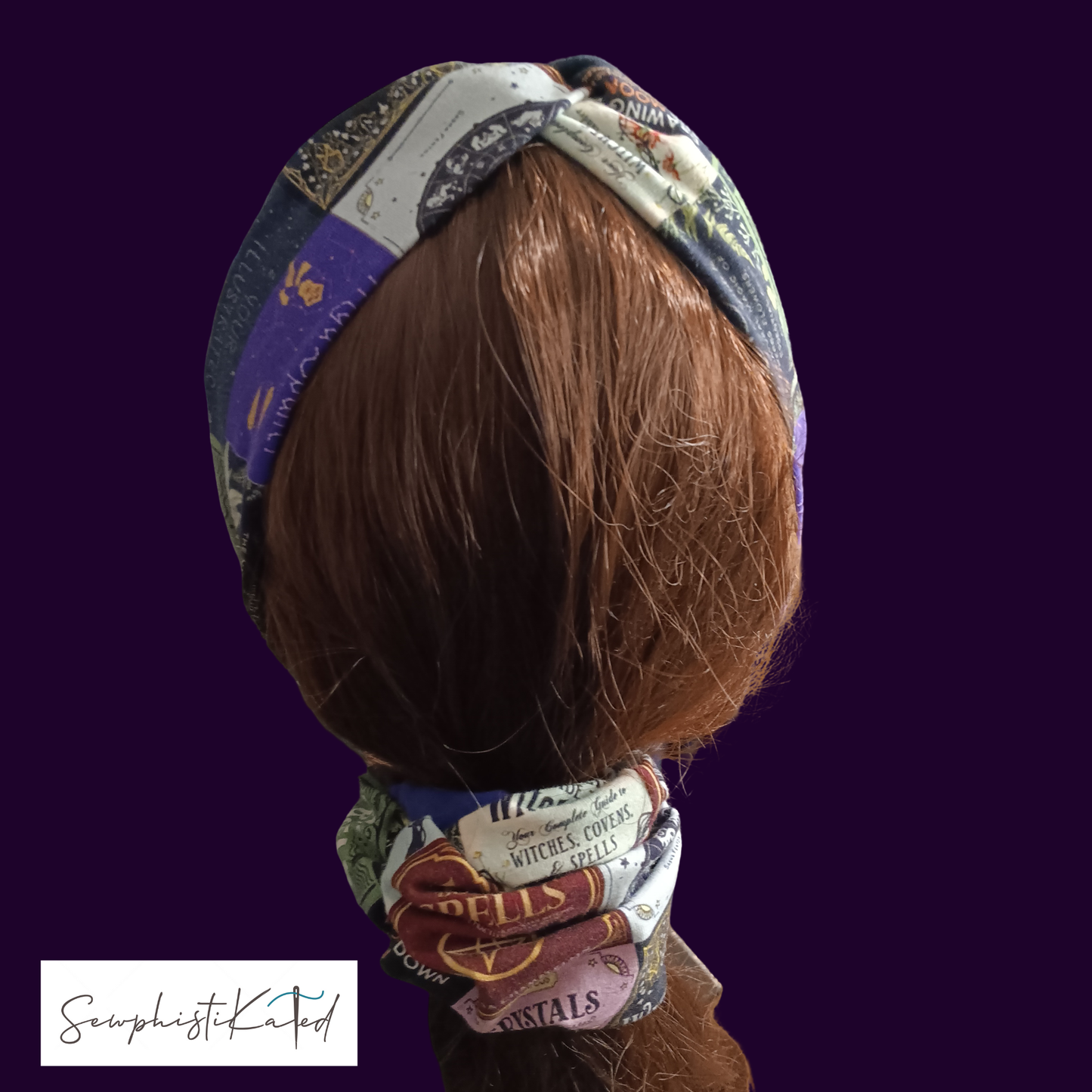 Witchy Books Headbands & Scrunchies