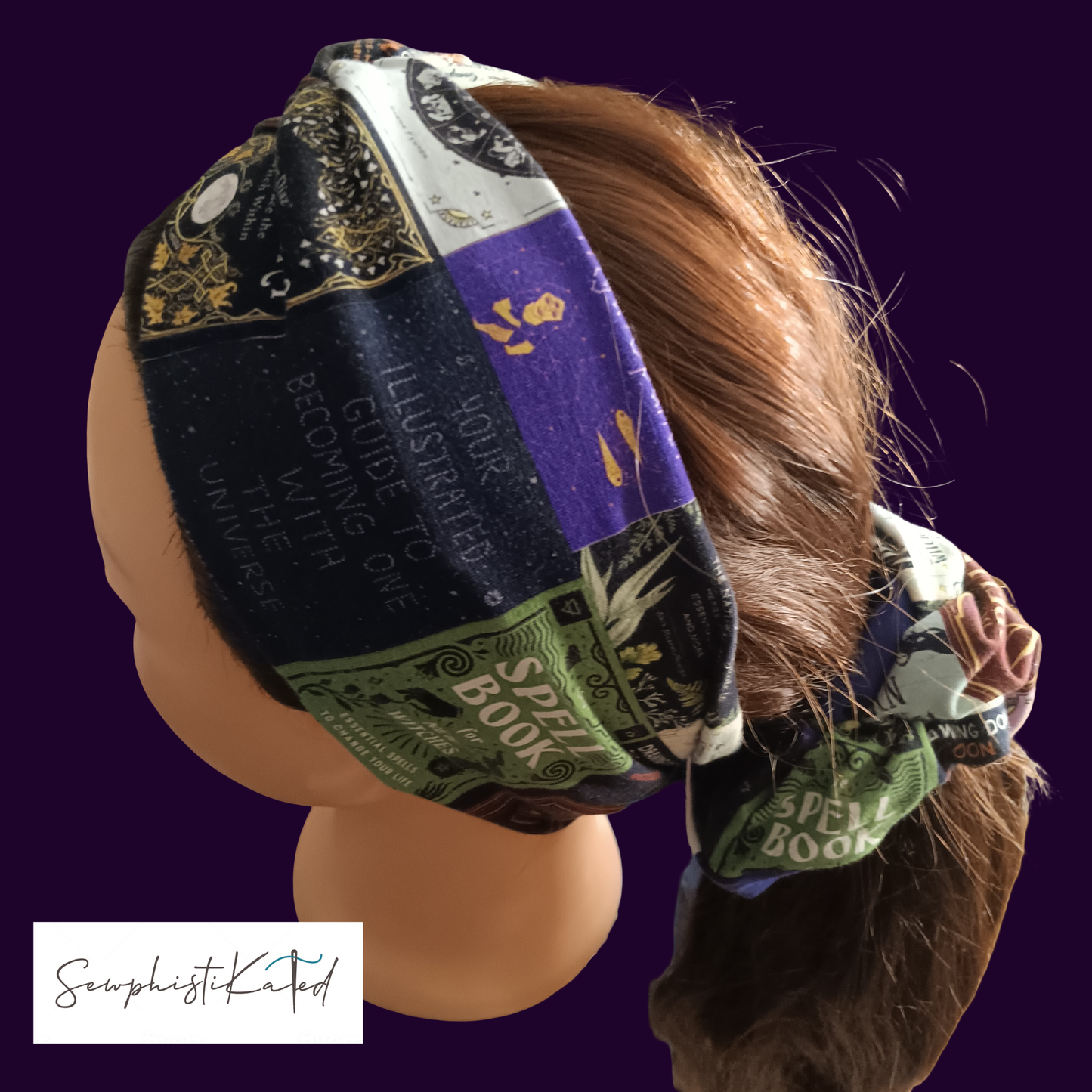 Witchy Books Headbands & Scrunchies