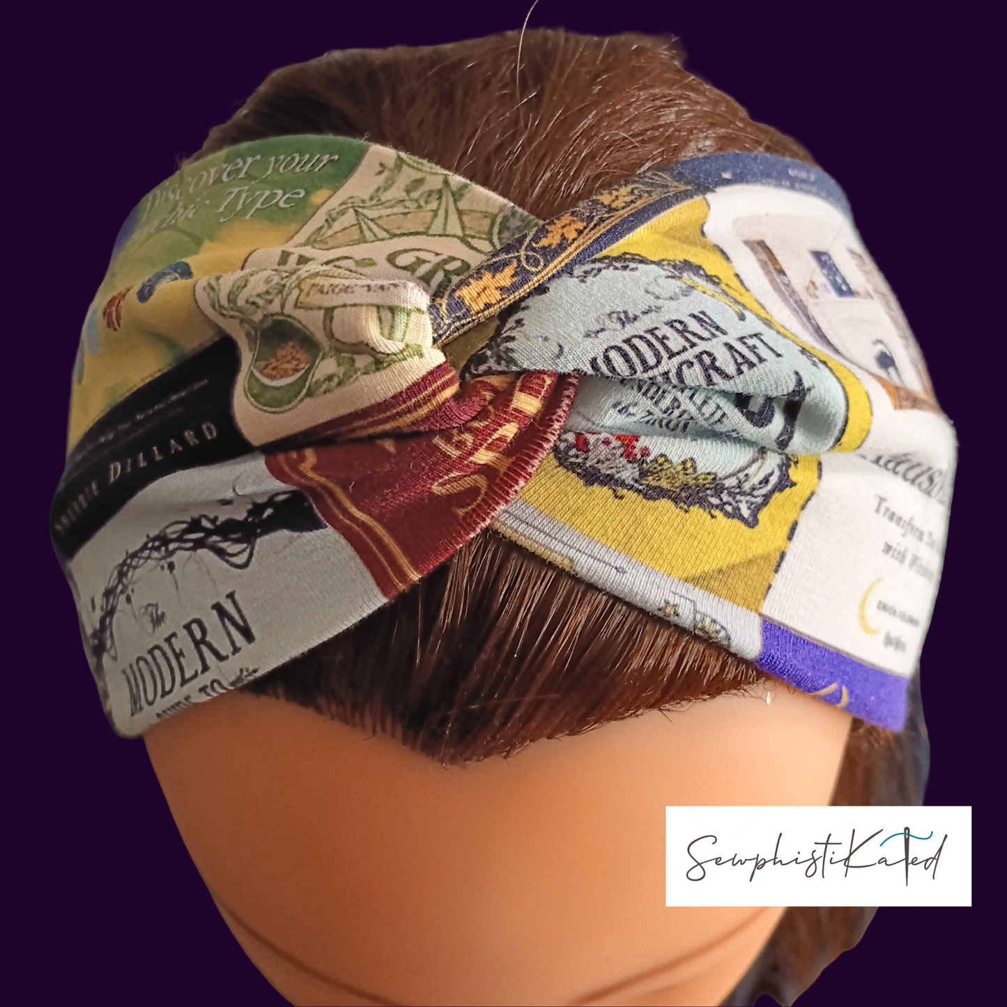 Witchy Books Headbands & Scrunchies