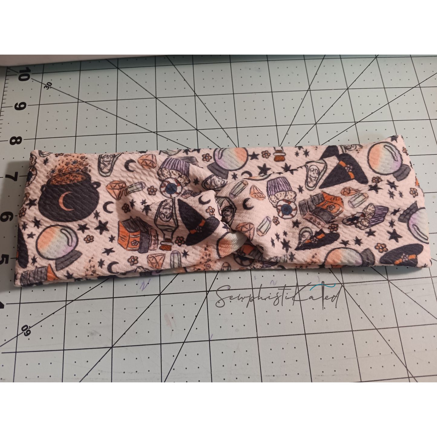 Witchy Headbands & Scrunchies – Crystal Ball, Potion, Moon & Star Hair Accessories