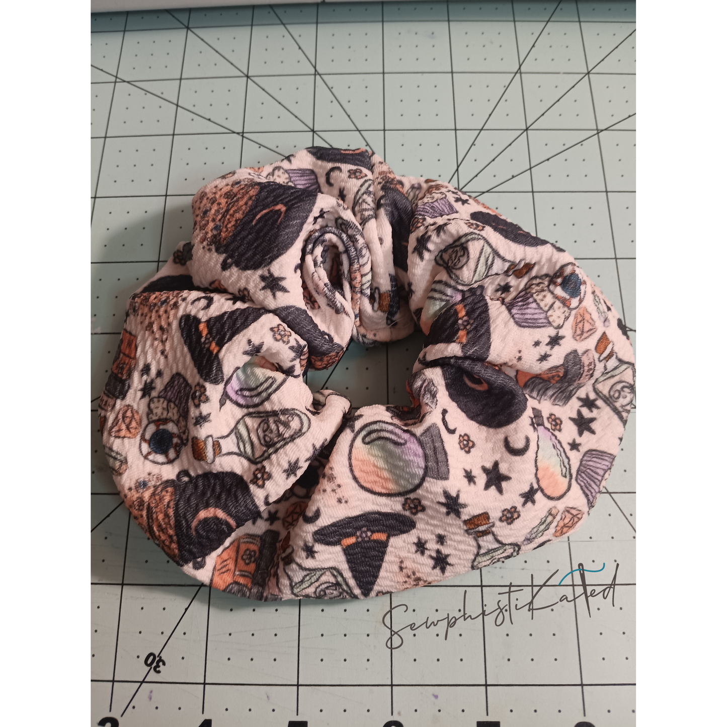 Witchy Headbands & Scrunchies – Crystal Ball, Potion, Moon & Star Hair Accessories