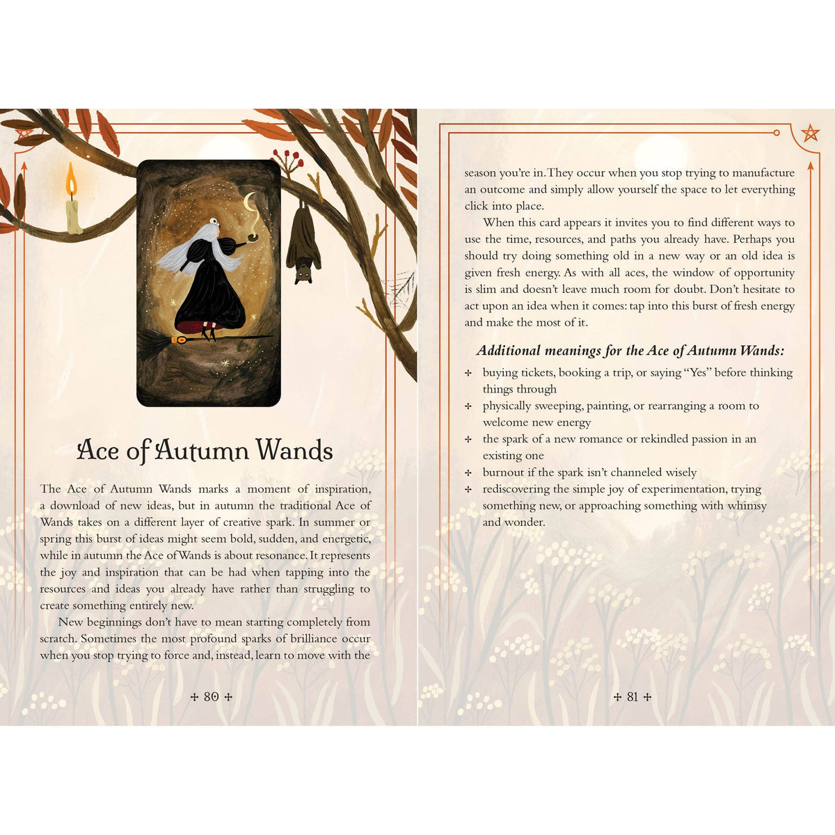 Seasons of the Witch: Autumn Tarot Deck | Lorriane Anderson