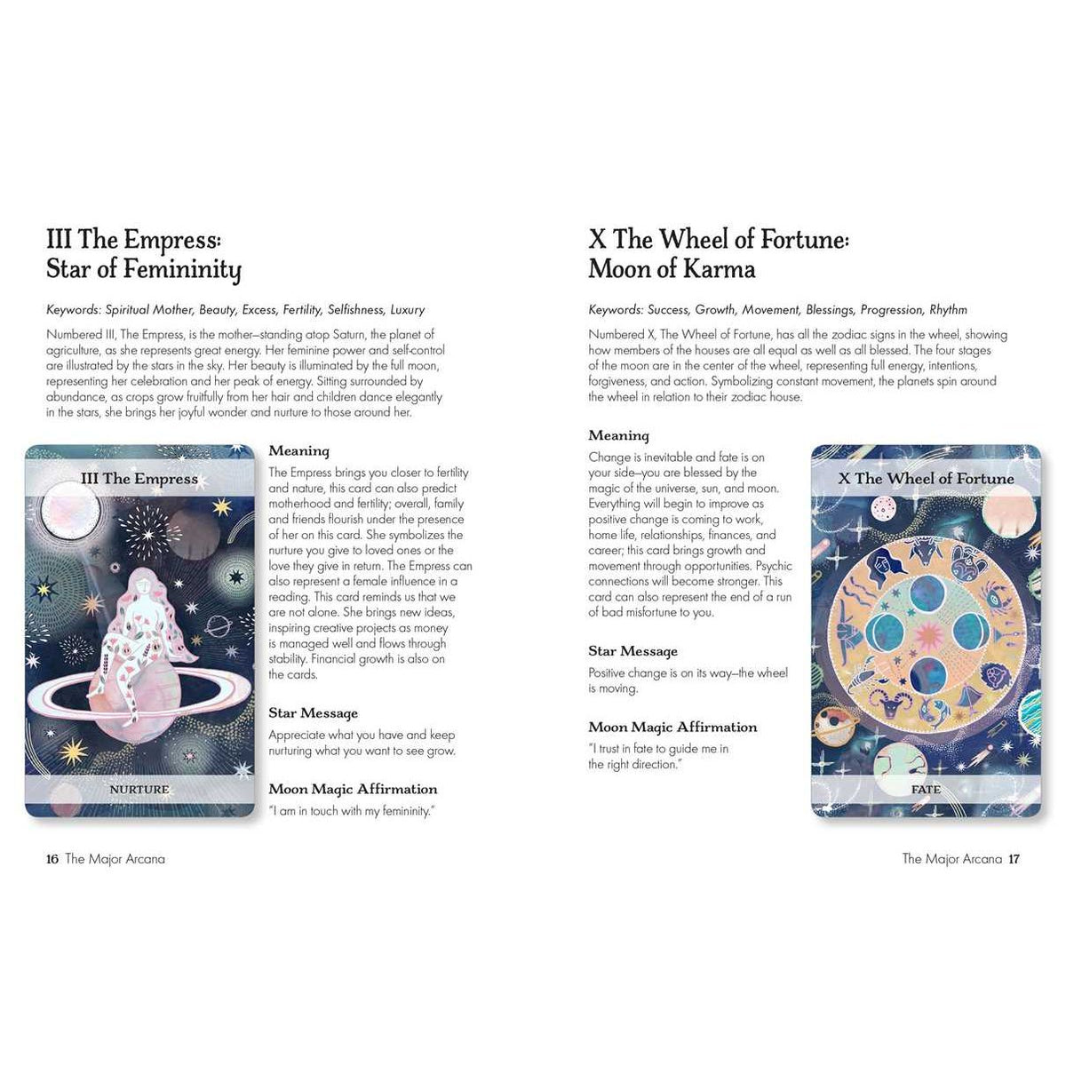 Moon & Stars Tarot by Jayne Wallace – Celestial Tarot Deck